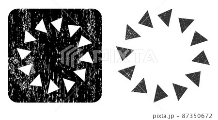 Grunge Rotate Ccw Stencil Seal Grunge Rotate Ccw Stencil Seal 87350672