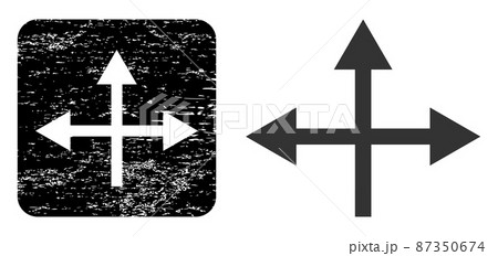 Distress Intersection Directions Carved Imprint 87350674