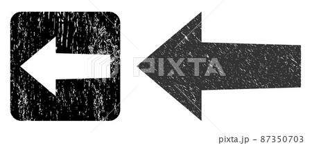 Scratched Arrow Left Hole Watermark 87350703