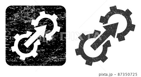 Rubber Gear Integration Subtracted Stamp Seal Rubber Gear Integration Subtracted Stamp Seal 87350725