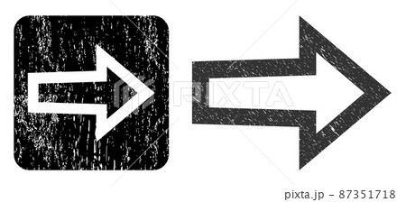 Textured Arrow Right Stencil Stamp Textured Arrow Right Stencil Stamp 87351718