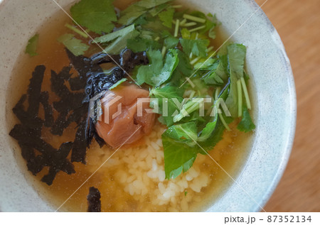 梅茶漬け 梅茶漬け 87352134