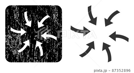 Distress Twirl Arrows Subtracted Watermark 87352896