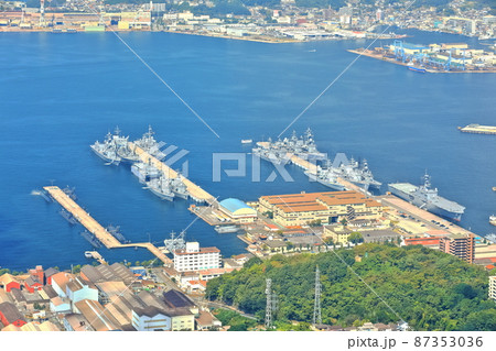 【広島県】アレイからすこじまの眺望（海上自衛隊　艦隊） 87353036