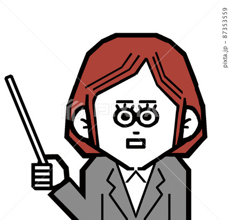女性社員(先生)指示棒 女性社員(先生)指示棒 87353559
