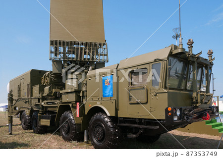 ロシアS-400防空システムのレーダー車両の写真素材 [87353749] - PIXTA