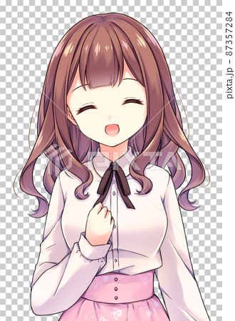 Anime girl smiling bright cute Anime HD wallpaper  Peakpx