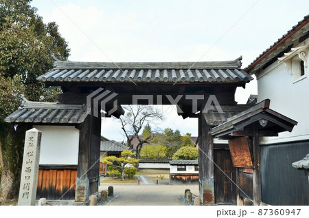 宇陀松山城跡 松山西口関門 宇陀松山城跡 松山西口関門 87360947