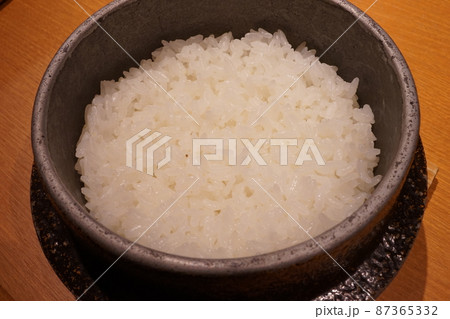 お米 お釜 お米 お釜 87365332