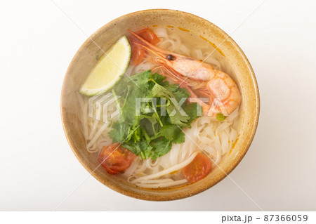 トムヤムクンヌードル (タイ料理) トムヤムクンヌードル (タイ料理) 87366059