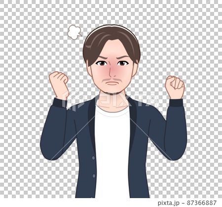 髭の男性 87366887