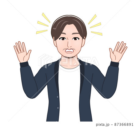 髭の男性 87366891