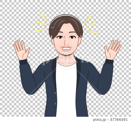 髭の男性 87366891