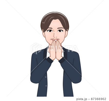 髭の男性 87366902