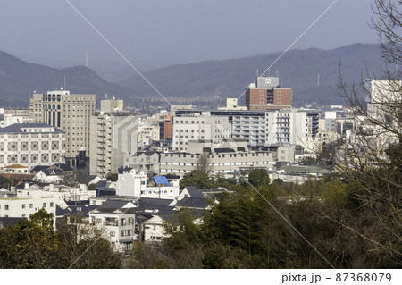 倉敷市街地 倉敷美観地区近くのホテル群 岡山県倉敷市 倉敷市街地 倉敷美観地区近くのホテル群 岡山県倉敷市 87368079