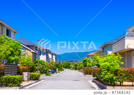 電柱のない街 87368192