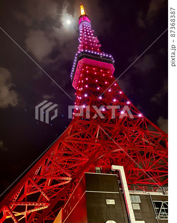 夜の東京タワー 夜の東京タワー 87368387