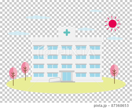 醫院插圖素材 醫院插圖素材 87368653