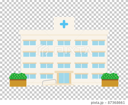 病院　イラスト　素材 87368661