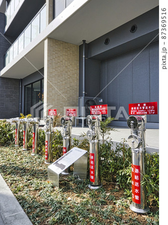 マンションの縦スタンド型送水口差込式 マンションの縦スタンド型送水口差込式 87369516