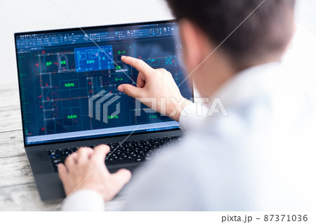 CAD操作　作図　製図　図面　提案　リノベーション 87371036