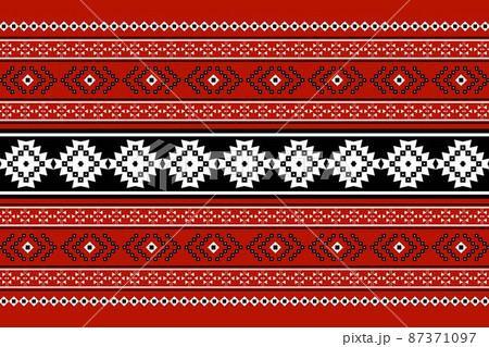 Geometric seamless pattern traditional design with smooth silk texture  2445340 Vector Art at Vecteezy