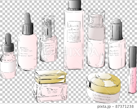 Basic cosmetics set pink 87371238