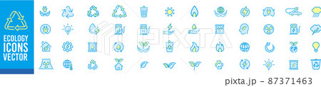 Ecology, eco, clean, energy, renewable power, recy 87371463