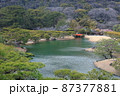 栗林公園　梅林橋　香川県高松市 87377881