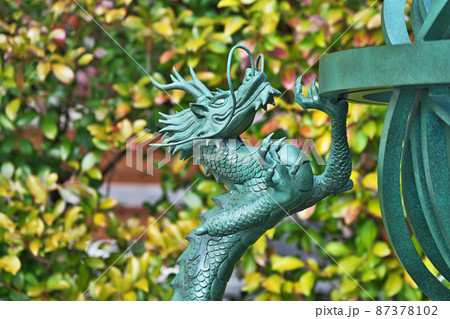 寒川町　寒川神社（春）渾天儀　龍 87378102