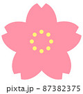 サクラの花　flower of sakura 87382375