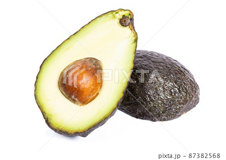 【野菜】アボカドの断面 【野菜】アボカドの断面 87382568