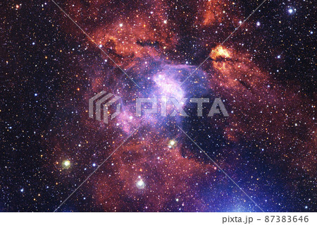 Awesome of endless cosmos. Elements of this image furnished by NASA 87383646