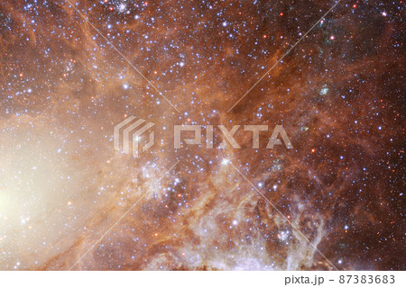 Starfield. Elements of this image furnished by NASA 87383683
