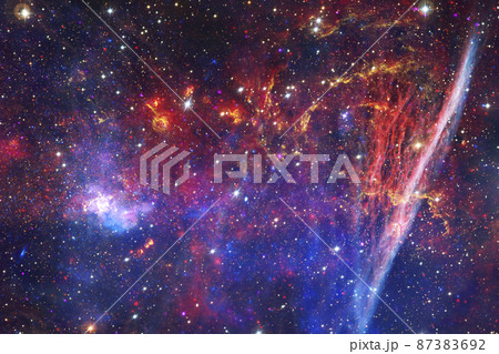 Nebula, cluster of stars in deep space. Elements of this image furnished by NASA 87383692