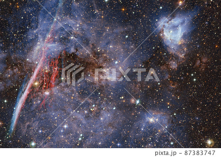 Cluster of stars. Nebula. Elements of this image furnished by NASA Cluster of stars. Nebula. Elements of this image furnished by NASA 87383747