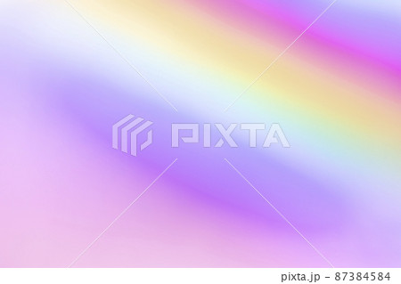 ピンク系レインボーカラーイメージ ピンク系レインボーカラーイメージ 87384584