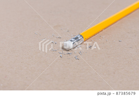 Mistake and Unsuccessful concept, Eraser pencil, Mistake and Unsuccessful concept, Eraser pencil, 87385679