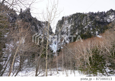 凍った流星の滝・層雲峡 凍った流星の滝・層雲峡 87386013