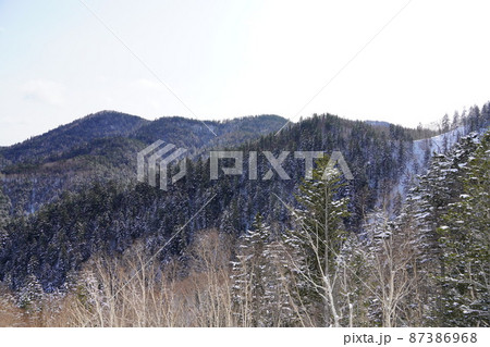 石北峠・冬 87386968