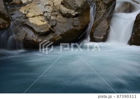 スッカン沢、那須塩原、栃木 87390311