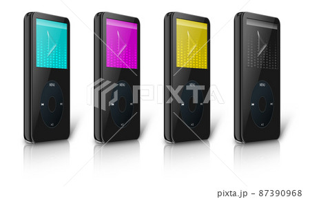 Cmyk Modern MP3/MP4 multimedia player 87390968