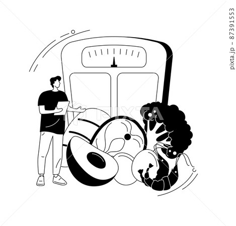 Dukan diet abstract concept vector illustration. Dukan diet abstract concept vector illustration. 87391553