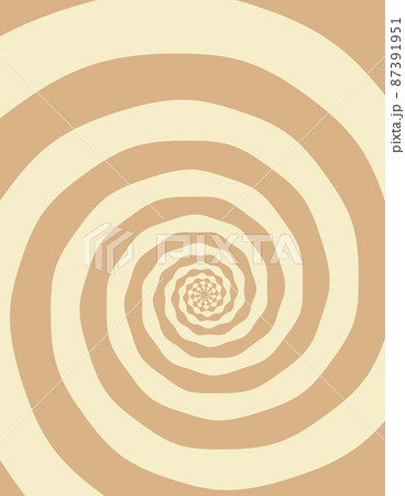 Artistic spiral shape. Vector drawing Artistic spiral shape. Vector drawing 87391951