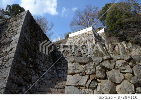 備中松山城　大手門跡　岡山県高梁市 87394110