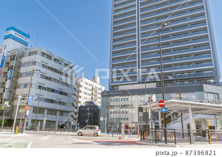 駅前風景　本厚木駅 87396821