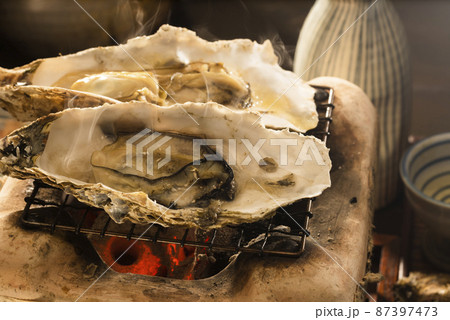 焼き牡蛎 87397473
