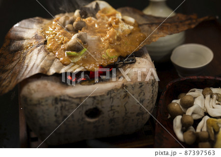 朴葉味噌　飛騨高山郷土料理 87397563