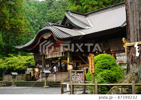 日本 山梨県 北口 本宮 富士浅間神社 本殿 日本 山梨県 北口 本宮 富士浅間神社 本殿 87399232