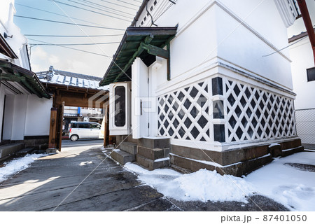 みやぎの明治村登米町街中の土蔵 87401050